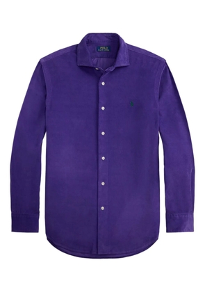 Polo Ralph Lauren corduroy long-sleeve shirt - Purple