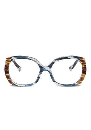 Alain Mikli Antinea square-frame glasses - Blue