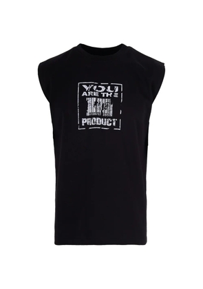 44 LABEL GROUP printed sleeveless tank top - Black