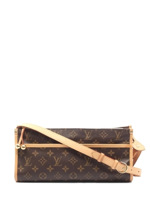Louis Vuitton Pre-Owned 2007 Popincourt Monogram shoulder bag - Brown
