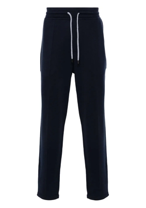 Brunello Cucinelli raised-seam trousers - Blue