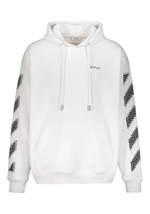 Off-White logo-print hoodie