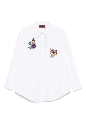 ALEMAIS cotton shirt - White