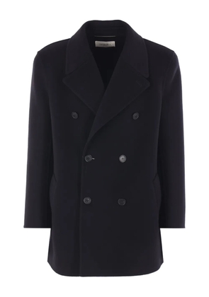 Saint Laurent double-breasted coat - Black