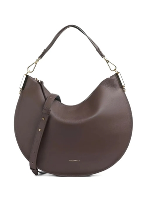 Coccinelle large Sunup leather shoulder bag - Brown