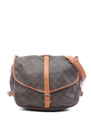 Louis Vuitton Pre-Owned 1994 35 Saumur Monogram shoulder bag - Brown