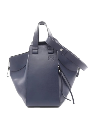 Loewe Pre-Owned 2010s medium Hammock tote bag - Blue