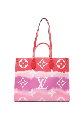 Louis Vuitton Pre-Owned 2020 OnTheGo GM leather shoulder bag - Red