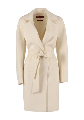 Max Mara Ajaccio tie-waist coat - Neutrals