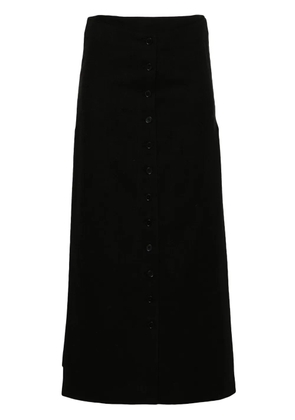 LouLou de Saison Atriblack buttoned skirt