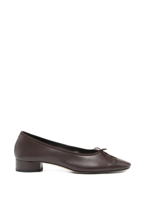 Aeyde nappa leather ballerina - Brown