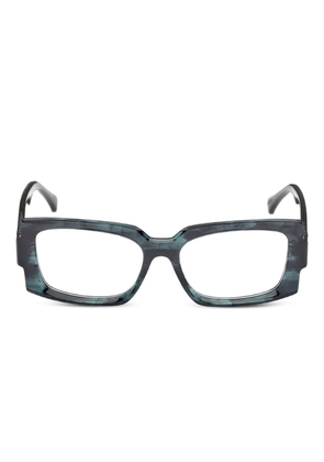 Max Mara Eyewear rectangle-frame glasses - Green