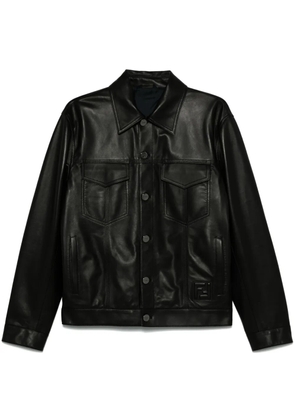 FENDI leather jacket - Black