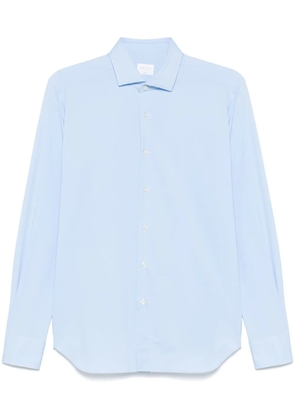 Xacus geometric-print shirt - Blue