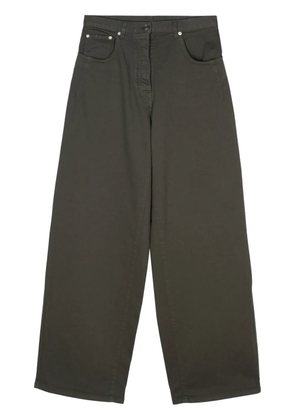 Nº21 wide-leg trousers - Green