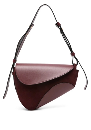 NEOUS leather shoulder bag - Red