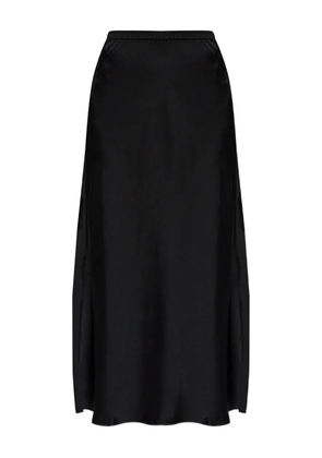 SAMSOE SAMSOE bias-cut midi skirt - Black