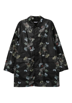 Undercover butterfly-print jacket - Black