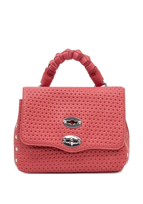 Zanellato Postina braided-handle tote bag - Red