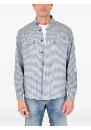 Boglioli chest-pocket check shirt - Blue