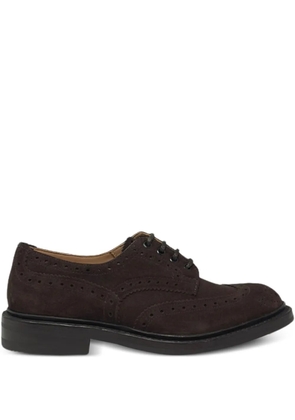 Tricker's Bourton suede brogues - Brown