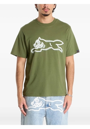 Billionaire Boys Club - Ice Cream spray paint running dog T-shirt - Green