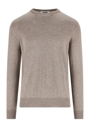 ALPHA STUDIO crew-neck cashmere sweater - Neutrals