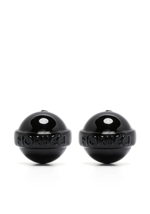 Fiorucci Mini Lollipop clip-on earrings - Black