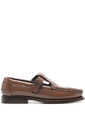 Hereu Alber patent loafers - Brown