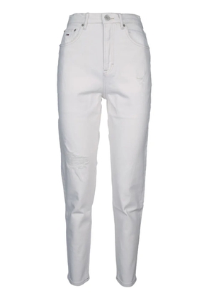 Tommy Jeans distressed skinny jeans - White