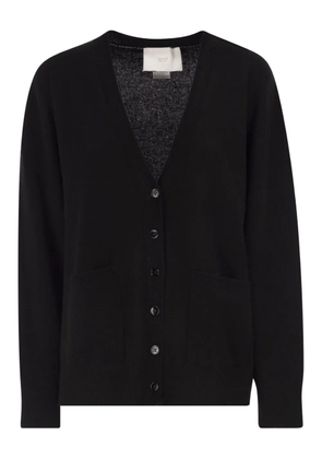 Vanisè V-neck button cardigan - Black