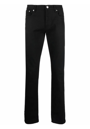 A.P.C. mid-rise slim-fit jeans - Black