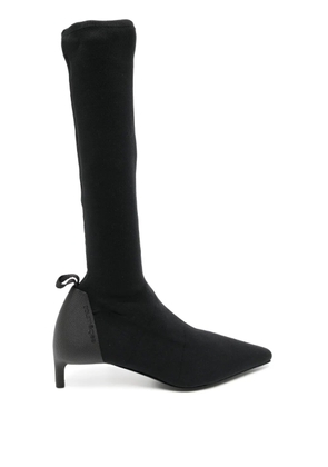 Courrèges Scuba Stretch 40mm boots - Black