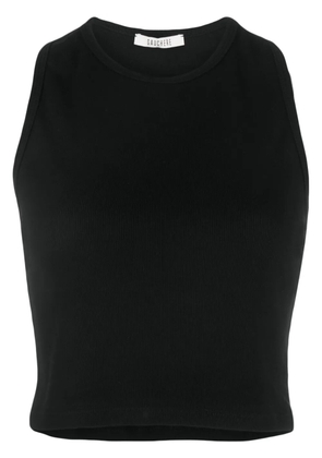 Gauchère racerback crop top - Black