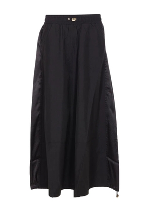 LIU JO elasticated-waist midi skirt - Black