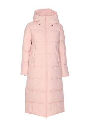 Save The Duck hooded padded coat - Pink