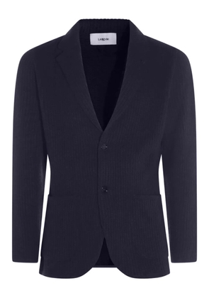 Lardini textured cashmere blazer - Black