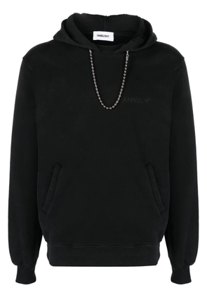 AMBUSH Ballchain cotton hoodie - Black