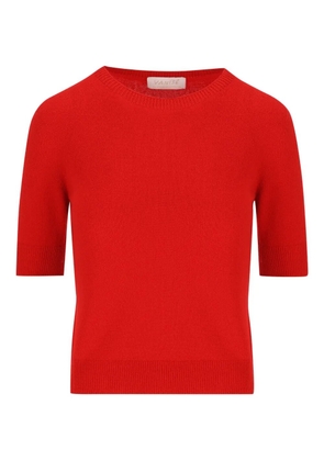 Vanisè ribbed cashmere sweater - Red