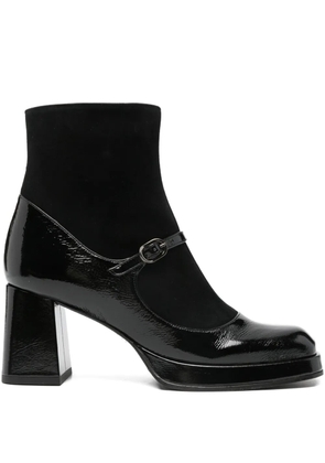 Chie Mihara Kabry patent-leather ankle boots - Black