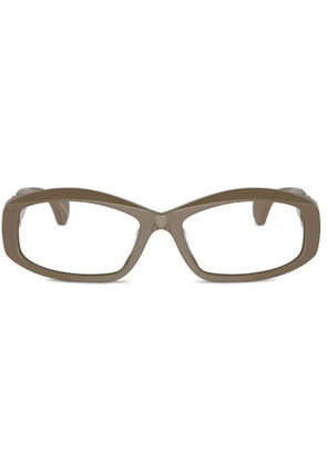 Alain Mikli rectangle-frame sunglasses - Green