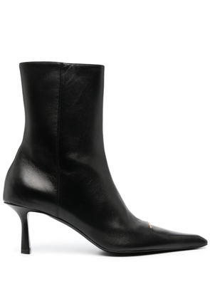 Alexander Wang Viola 77mm leather boots - Black