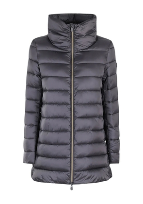 Save The Duck Lydia funnel-neck padded jacket - Grey