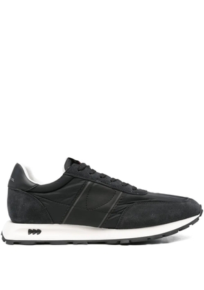 Philippe Model Paris Tour panelled suede sneakers - Black