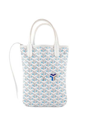 Goyard Pre-Owned Poitiers Claire Voie Coated Canvas Mini tote bag - Blue