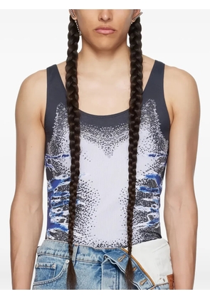 Y/Project whisker-print top - Black