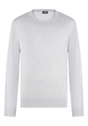 FRANZESE COLLECTION ribbed crew-neck sweater - Grey