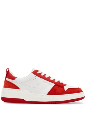 Ferragamo panelled leather sneakers - Multicolour