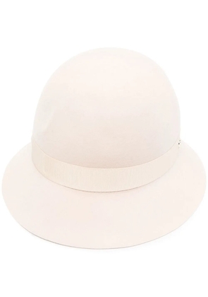 Helen Kaminski ribbon-trim felt sun hat - Neutrals