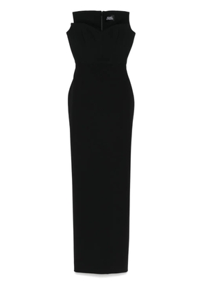Solace London Malla maxi dress - Black